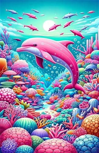 Puzzle 70 Teile Erwachsene Korallendelfin 20 x 15 cm Puzzles für Erwachsene Pädagogisches Spiel Herausforderung Spielzeug Impossible Puzzle 70 Teile Puzzles Puzzle 70 Teile Erwachsene Korallendelfin 20 x 15 cm Puzzles für Erwachsene Pädagogisches Spiel Herausforderung Spielzeug Impossible Puzzle 70 Teile Puzzles von QiHon