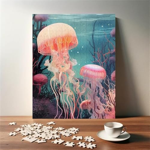 Puzzle 70 Teile Erwachsene Qualle 20 x 15 cm Puzzles für Erwachsene Pädagogisches Spiel Herausforderung Spielzeug Impossible Puzzle 70 Teile Puzzles Puzzle 70 Teile Erwachsene Qualle 20 x 15 cm Puzzles für Erwachsene Pädagogisches Spiel Herausforderung Spielzeug Impossible Puzzle 70 Teile Puzzles von QiHon