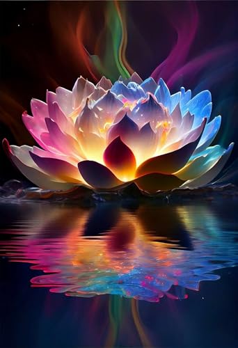 Puzzles für Erwachsene 200 Teile, Colorful Lotus Flower Artwork Puzzle 35 x 25 cm, Bunte DIY-Puzzles für Heimdekoration Familienpuzzle für Einsteiger und Kinder Puzzles für Erwachsene 200 Teile, Colorful Lotus Flower Artwork Puzzle 35 x 25 cm, Bunte DIY-Puzzles für Heimdekoration Familienpuzzle für Einsteiger und Kinder von QiHon