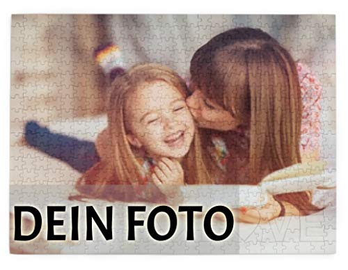 Personalisierte Foto-Puzzle 520 Teile Individuelles Puzzle mit eigenem Foto, Puzzle mit eigenem Bild selbst gestalten,Fotogeschenk für Jahrestag Geburtstag Weihnachten Valentinstag(52x38cm/20.4x15in) von QIYI