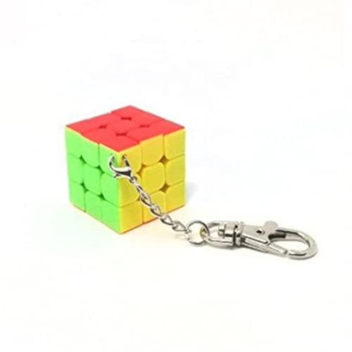 Schlüsselanhänger Würfel 3 x 3 x 3 Stickerless (3 cm) Puzzle von QiYi