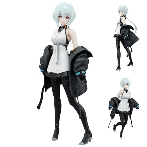 Qiancc Echo of Ada Noir Figur Statue, 15cm Illustration Anime Zusammengebaute Actionfigur, Cartoon Modell Dekoration Sammlung von Qiancc