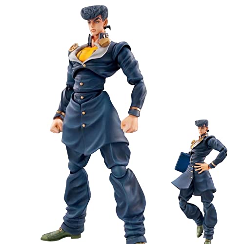 Higashikata Josuke Figur, 15cm JJBA Beweglich Anime Action Figure, PVC Modell Statue Sammlerstücke Desktop Dekoration von Qiancc