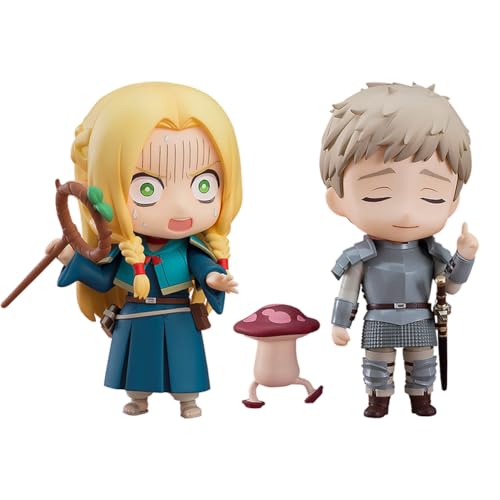 Qiancc 2PCS Laios Touden Figur - 10cm Marcille Donato Actionfigur Statue PVC Modell Sammlerstücke, Ersetzbare Teile, Geschenke für Anime Fans von Qiancc