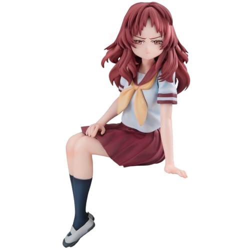 Qiancc Ai Mie Figur Statue Sitzende Mädchen Figuren Anime Noodle Stopper Figure Modell Sammlung Heimdekoration Desktop Ornamente,14cm von Qiancc