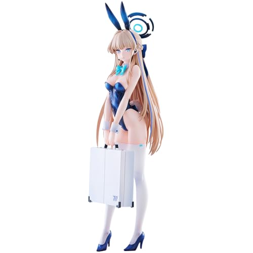 Qiancc Anime Blue Archive Figur Asuma Toki Figure Bunny Girl Statue PVC Actionfigur 25cm Cartoon Charakter Decorative Ornament von Qiancc