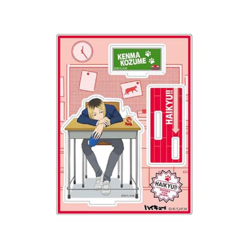 Qiancc Anime Haikyuu Acryl Stehfigur Kozume Kenma Acrylic Stand Klassenzimmer Time Series Doppelseitig Bedrucktes Acryl Dekorative Ornamente Sammlerstücke 15cm von Qiancc