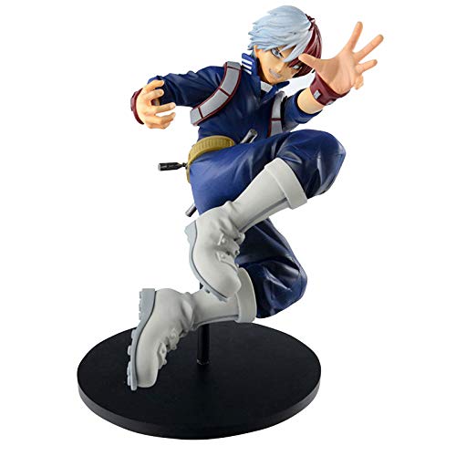 Qiancc Anime MHA Figuren Todoroki Shouto Figur Statue 10cm Cartoon Charakter PVC Modell Ornamente Geschenke für Fans von Qiancc