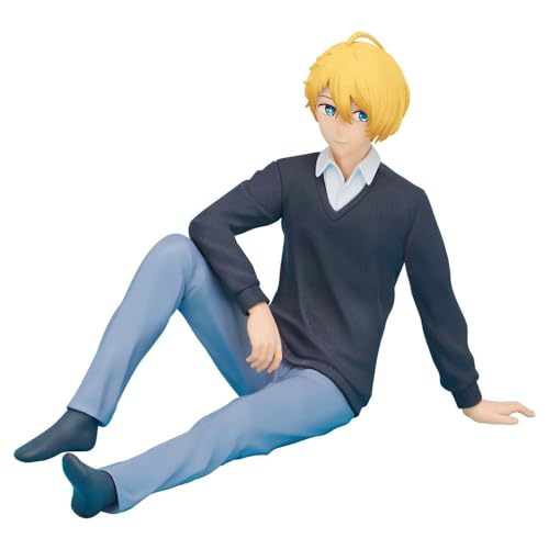 Qiancc Anime Oshi no Ko Figuren Hoshino Akuamarin Noodle Stopper Figure Lässiger Sitzende Stil Modell Statue PVC Actionfigur 17cm Heimdekoration Desktop Ornamnete von Qiancc