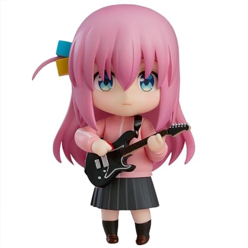 Qiancc Bocchi The Rock Figur 10cm Goto Hitori Figuren Modell Anime Statue Dekoration Ornamente Geschenk Kollektion, Auswechselbares Zubehör von Qiancc