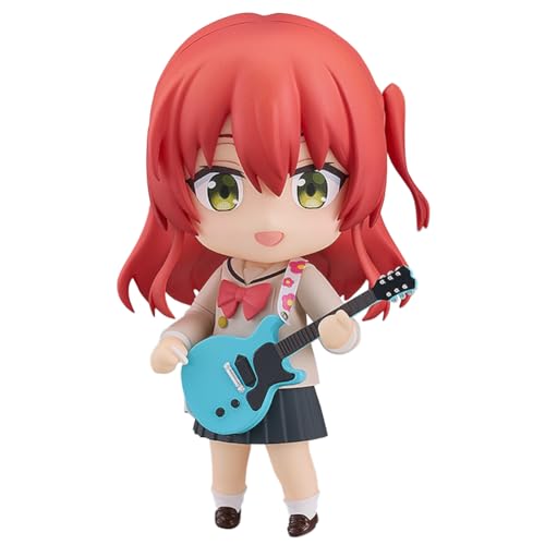 Qiancc Bocchi The Rock Figur 10cm Kita Ikuyo Figuren Modell Anime Statue Cake Topper Dekoration Ornamente, Auswechselbares Zubehör von Qiancc