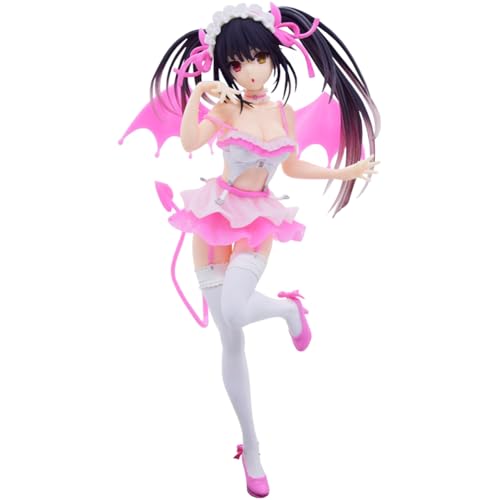 Qiancc Date A Live Anime Figuren Tokisaki Kurumi Figur Cartoon Mädchen Actionfigur 20cm Kurumi Dämonen Version Modell Statue Ornament Desktop Dekoration von Qiancc