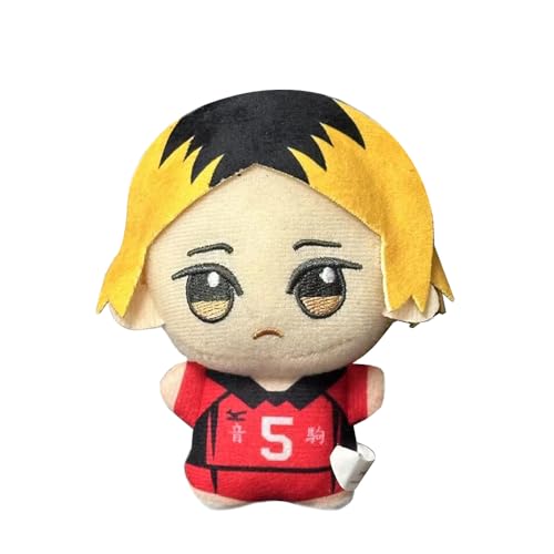 Qiancc Haikyuu Plushies Anhänger Anime 10cm Kozume Kenma Figur Gefüllte Kissen, Niedliche Tasche Anhänger Dekoration, Geschenke für Anime Fans von Qiancc