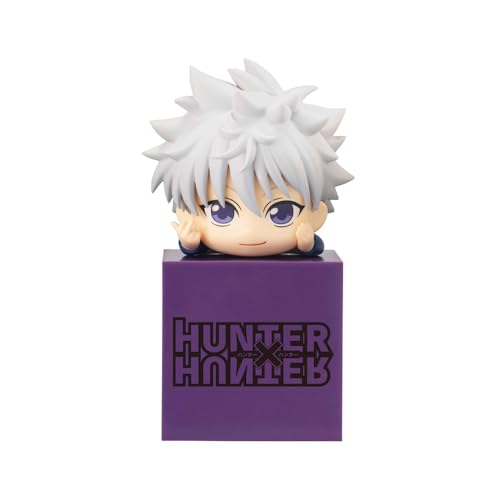 Qiancc Killua Zaoldyeck Figur Anime Nudelstopper Figuren 10cm Cartoon Charakter Q-Version Modellfigur PVC Statue Ornamente für Auto Armaturenbrett von Qiancc