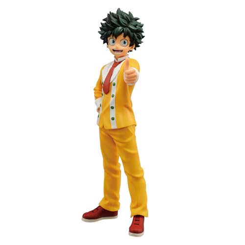 Qiancc MHA Anime Figuren Midoriya Izuku Figur Statue 16cm Cartoon Charakter Skulptur Desktop Dekoration Sammlerstücke für Fans von Qiancc