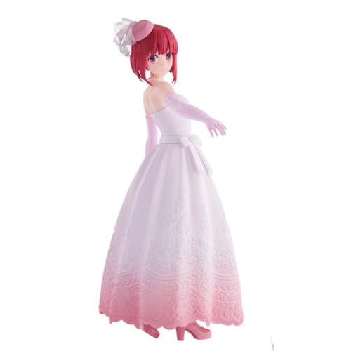 Qiancc Oshi no Ko Figure MEMcho Anime Girl Statue, 20cm Hochzeitskleid Edition MEM Modellfigur Sammlerstücke, Geschenke für Fans von Qiancc