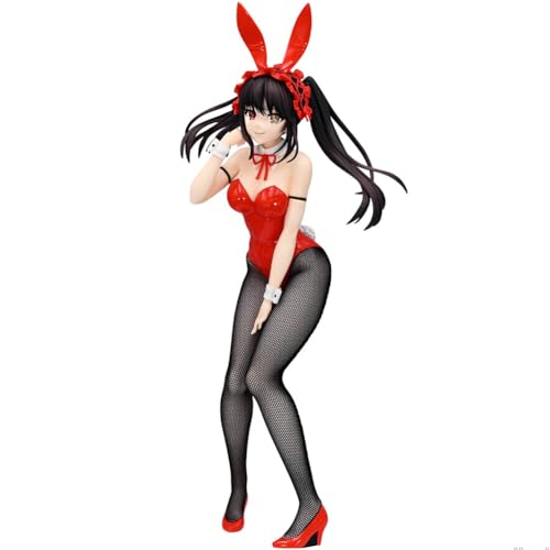 Qiancc Tokisaki Kurumi Figur Statue Anime Bunny Girl Stehend Figuren 29cm Cartoon Modell Desktop Ornament von Qiancc