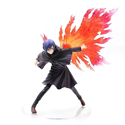 Qiancc Tokyo Ghoul Figur Kirishima Toka Actionfigur Skulptur 26cm PVC Statue Anime Modell Ornament Dekoration Sammlerstücke Geschenke Für Fans von Qiancc