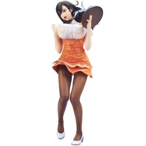 Qiancc Wakazuma Waitress Hitomi Figur Statue - 29cm Anime Illustration Charakter Statue Stehend Pose Mädchen Figuren Modell Desktop Dekoration von Qiancc