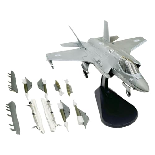 Qianly 1/72 Flugzeugmodell aus Legierung, Dekoration für das Zuhause, F35 von Qianly