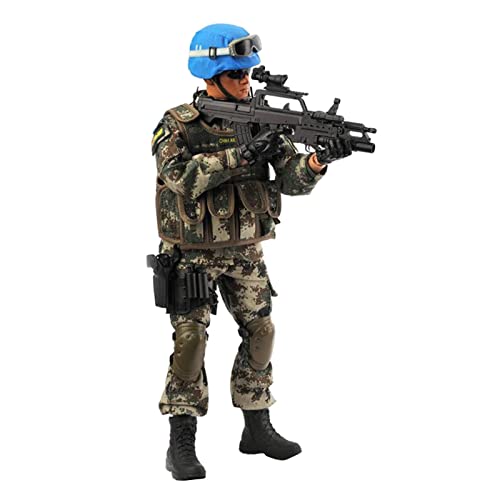 Qianly 1: 6 Actionfigur mit Zubehör Doll Toys Kindergeschenk, Armee grün von Qianly