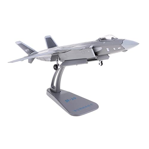 Qianly 1:100 Jet Fighter Aircraft China J 20 Diecast Modell, von Qianly