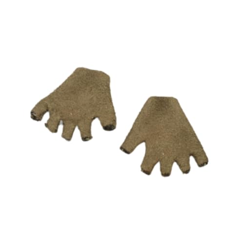 Qianly 1:6 Männliche Halbfingerhandschuhe Puppenzubehör Puppenhausdekoration von Qianly