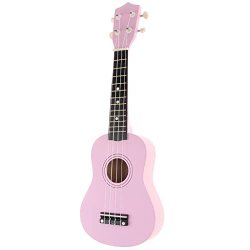 Qianly 21 Zoll Ukulele Holz Gitarre 54 X 7,5 X 5 cm, Rosa von Qianly