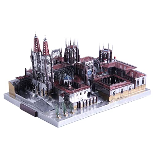 Qianly 229 Stück 3D Metallkunst Skulpturenmodellbausätze – Kathedrale von Burgos von Qianly