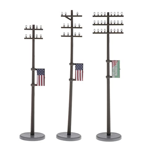 Qianly 3 Stück Telefonkabel Im Maßstab 1:42 O für Modelleisenbahn Park Street Landscape Qianly 3 Stück Telefonkabel Im Maßstab 1:42 O für Modelleisenbahn Park Street Landscape von Qianly