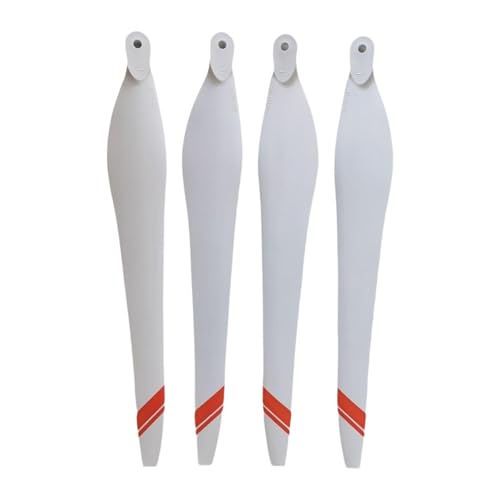 Qianly 4er Set RC Propeller 36190 für Quadcopter Drohnenzubehör, ROT von Qianly