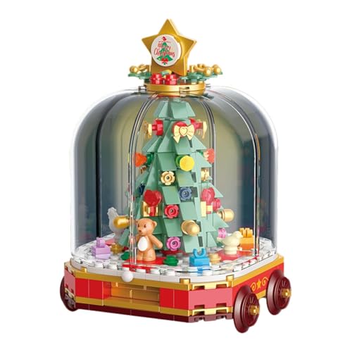 Qianly Bausatz für Weihnachtsbaum, Spielzeug Set, Geschenkideen für Neujahr, Weihnachtsbaum von Qianly