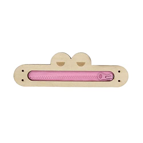 Qianly Busy Board Zubehör Lernfähigkeit Spielzeug Lehrmittel Frühes Lernspielzeug für Geschenke, Frosch Rosa von Qianly