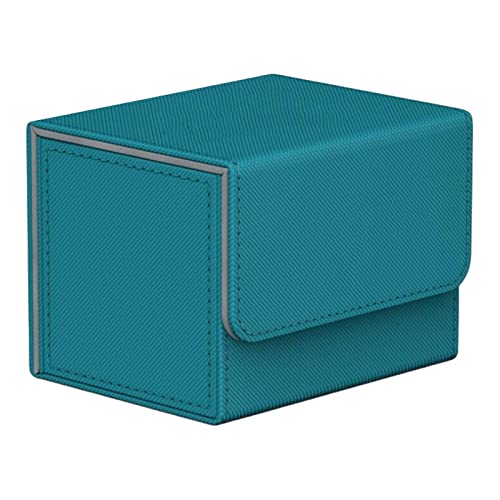 Qianly Card Deck Box Organizer Aufbewahrung Standardbehälter Spielkarte Schwarz Blau, Blau1 von Qianly