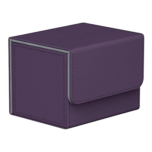 Qianly Card Deck Box Organizer Aufbewahrung Standardbehälter Spielkarte Schwarz Blau, Violett von Qianly