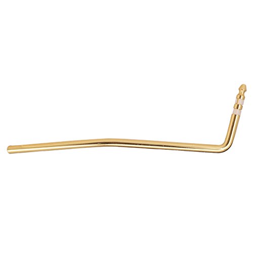 Qianly Direkte Einfügung Art Tremolo Arm Whammy Bar für Gitarre 6mm, Golden von Qianly