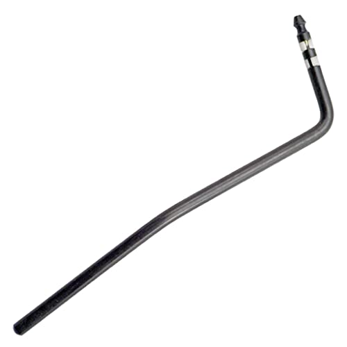 Qianly Direkte Einfügung Art Tremolo Arm Whammy Bar für Gitarre 6mm, Schwarz von Qianly