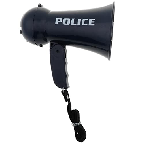 Qianly Kinder Pretend Spielen Feuerwehrleute Polizei Megaphone Sound Handheld von Qianly