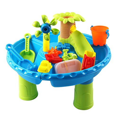 Qianly Kinder Strand Sandkasten Spielzeug Outdoor Sand Und Wassertisch Spielset von Qianly