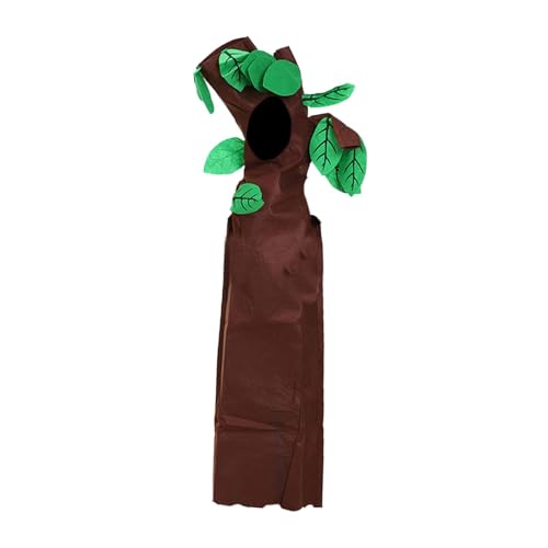 Qianly Kostüm für Kinder, Baum Cosplay mit Kapuze für Feste Und Rollenspiele, 123 Cmx74 cm von Qianly