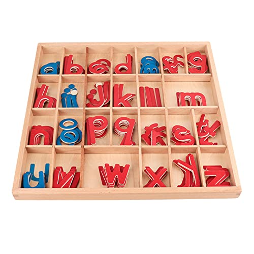 Qianly Montessori Sprachlernspielzeug Buchstabierspiele Alphabet Frühe Lernmaterialien von Qianly