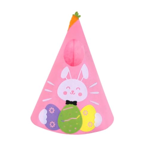 Qianly Ostern Kostüm Cartoon Cosplay Kostüm Rollenspiel Outfit Ostern Party Anzug für Festlich, Rosa von Qianly