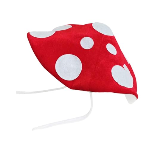 Qianly Pilzhut mit Drahtkrempe für Fotografie-Festival im Winter, Rot Qianly Pilzhut mit Drahtkrempe für Fotografie-Festival im Winter, Rot von Qianly