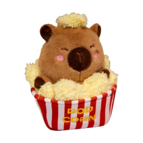 Qianly Plüschfigur Auto Deko Geschenk für Kinder Und Teenager, Popcorn von Qianly