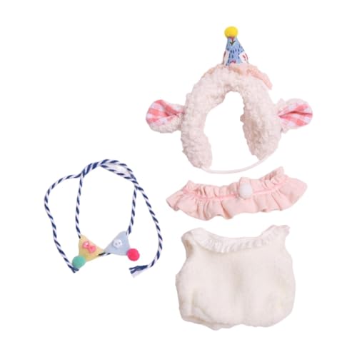 Qianly Plüschfigur-Strampelanzug zum Anziehen für Kinder, Geburtstagsgeschenk. Stellen Sie Ihre eigenen Puppenkostüme her, um der Fantasie der von Qianly
