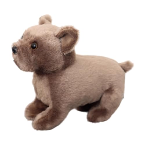 Qianly Plüschhund für Kinder, Kuscheltier Und Sofa Dekoration, Grau, 20 cm von Qianly