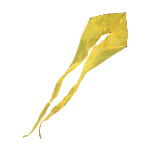 Qianly Power Single Line Kite Flying Toy Leicht zu bewältigen 6,5 m/21,3 Fuß Out, Gelb von Qianly