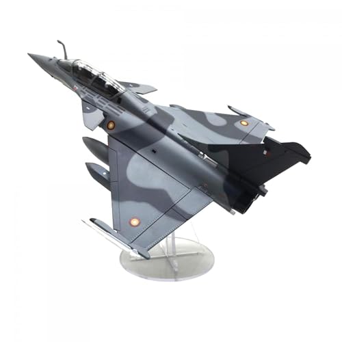 Qianly Rafale B 1:72 Retro Flugzeug Druckgussmodell für TV Schrank Und von Qianly