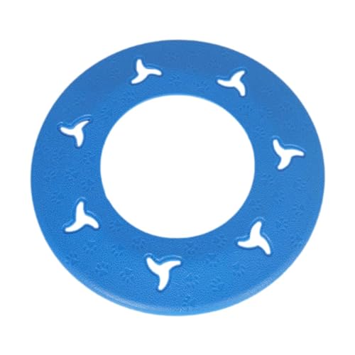 Qianly Robustes Flugscheibenspielzeug für Hunde mit Schwimmfähigkeit Und Rutschfester Oberfläche Ideal für Apportieren Im Garten Ofer, Blau Qianly Robustes Flugscheibenspielzeug für Hunde mit Schwimmfähigkeit Und Rutschfester Oberfläche Ideal für Apportieren Im Garten Ofer, Blau von Qianly