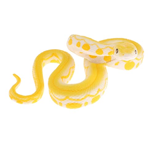 Qianly Schlangenfiguren Aus, Sammlerspielzeug für Kinder, Taschenfüller, Geschenk, Golden Snake von Qianly